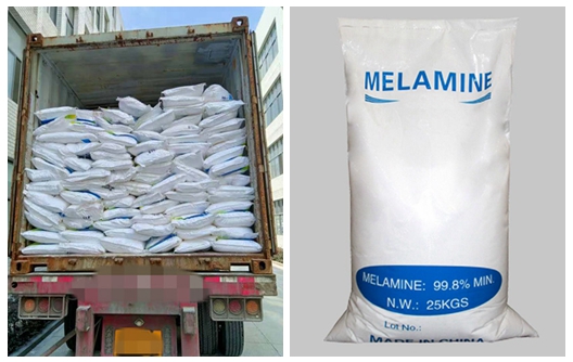 melamine powder shipment