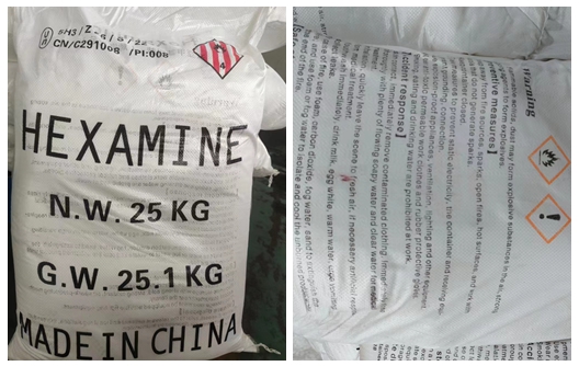 hexamine factory direct shipment